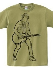 Guitar Boy(black line)