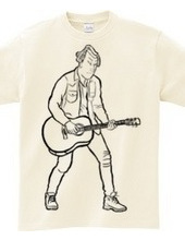 Guitar Boy(black line)