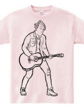 Guitar Boy(black line)