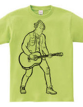 Guitar Boy(black line)