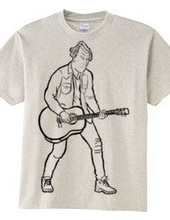 Guitar Boy(black line)