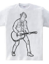 Guitar Boy(black line)