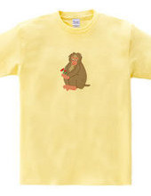 a cute monkey fabric