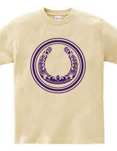 Horseshoe tribal design 01-Purple-