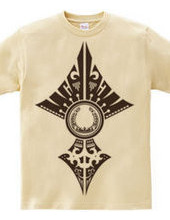 Horseshoe tribal design 02-Brown-