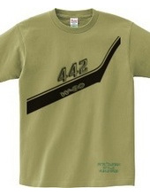 マッスルカーエンブレムTシャツ（442 W-30）