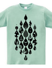 Imagination design and tears-Black-