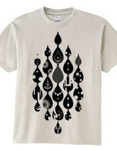 Imagination design and tears-Black-