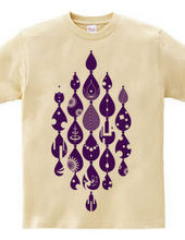 Imagination design and tears-Purple-