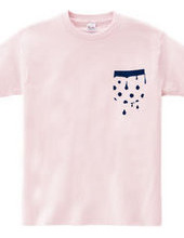 Trickling polka-dot Pocket