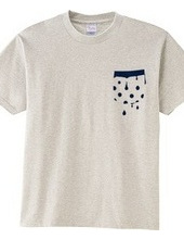 Trickling polka-dot Pocket