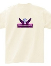 Wings of the bluish purple on the back