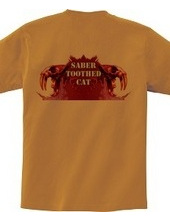 Saber-toothed cat Red (back)