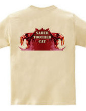 Saber-toothed cat Red (back)