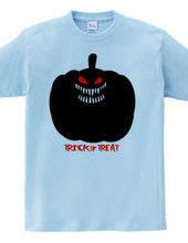 Halloween ghost pumpkin (black)