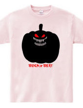 Halloween ghost pumpkin (black)