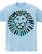 Lion- blue