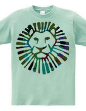 Lion- blue