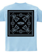 HSMT design BANDANNA(PLUG/BLACK)