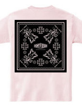 HSMT design BANDANNA(PLUG/BLACK)