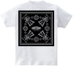 HSMT design BANDANNA(PLUG/BLACK)