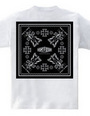 HSMT design BANDANNA(PLUG/BLACK)