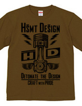 HSMT design PISTON FLYING EYE(BLACK)