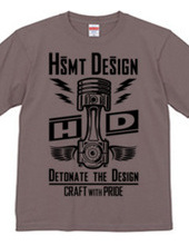 HSMT design PISTON FLYING EYE(BLACK)