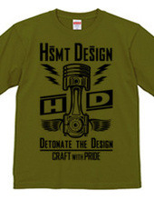 HSMT design PISTON FLYING EYE(BLACK)