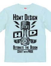 HSMT design PISTON FLYING EYE(BLACK)