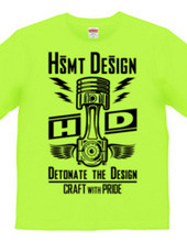 HSMT design PISTON FLYING EYE(BLACK)