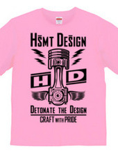 HSMT design PISTON FLYING EYE(BLACK)