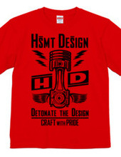 HSMT design PISTON FLYING EYE(BLACK)