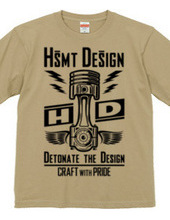 HSMT design PISTON FLYING EYE(BLACK)