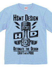 HSMT design PISTON FLYING EYE(BLACK)