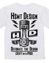 HSMT design PISTON FLYING EYE(BLACK/BACK