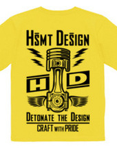 HSMT design PISTON FLYING EYE(BLACK/BACK