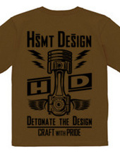 HSMT design PISTON FLYING EYE(BLACK/BACK