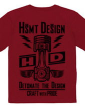 HSMT design PISTON FLYING EYE(BLACK/BACK