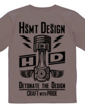 HSMT design PISTON FLYING EYE(BLACK/BACK