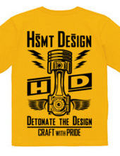 HSMT design PISTON FLYING EYE(BLACK/BACK