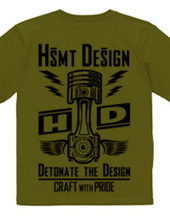 HSMT design PISTON FLYING EYE(BLACK/BACK