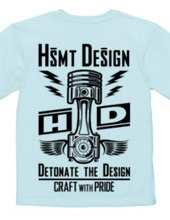 HSMT design PISTON FLYING EYE(BLACK/BACK