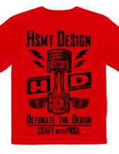 HSMT design PISTON FLYING EYE(BLACK/BACK