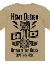 HSMT design PISTON FLYING EYE(BLACK/BACK