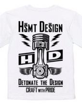 HSMT design PISTON FLYING EYE(BLACK/BACK
