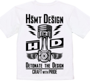 HSMT design PISTON FLYING EYE(BLACK/BACK