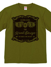 HSMT design FLYING EYE OLD LABEL(FRONT)