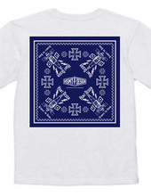 HSMT design BANDANNA(PLUG/NAVY/F/B)