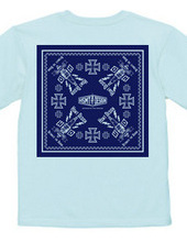 HSMT design BANDANNA(PLUG/NAVY/F/B)